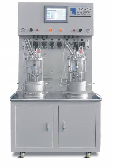 Magnetic stirrer glass bioreactor (off situ)