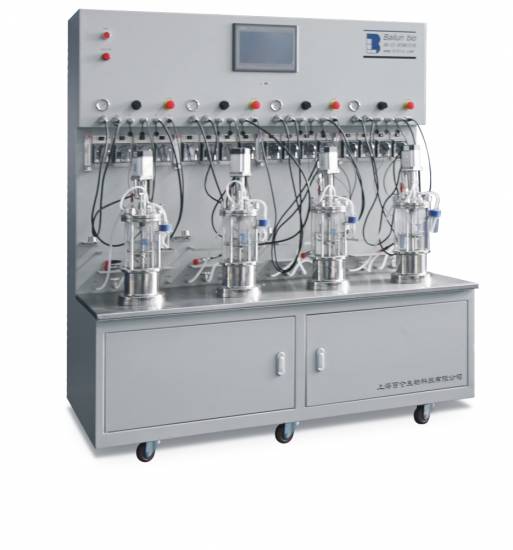 Glass micro biological reactor