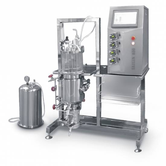 Magnetic stirring glass fermenter(in situ,vertical)