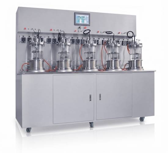 5  magnetic agitation glass fermenter(off site)