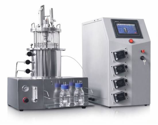 Magnetic agitation glass bioreactor(in site)