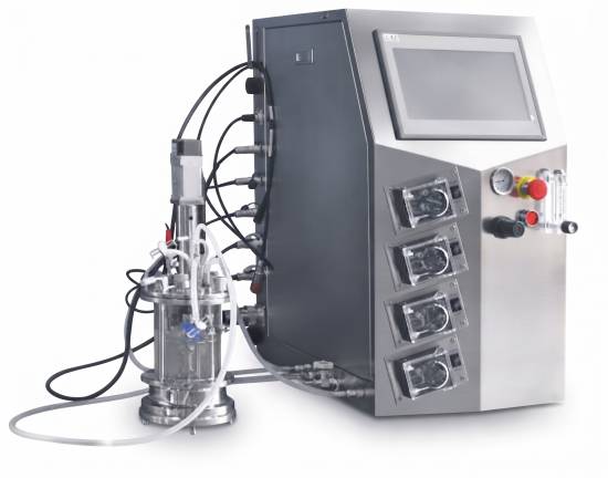 Mechanical stirrer glass bioreactor(off situ)