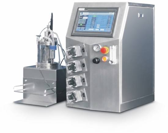 Miniature bioreactor in situ sterilization